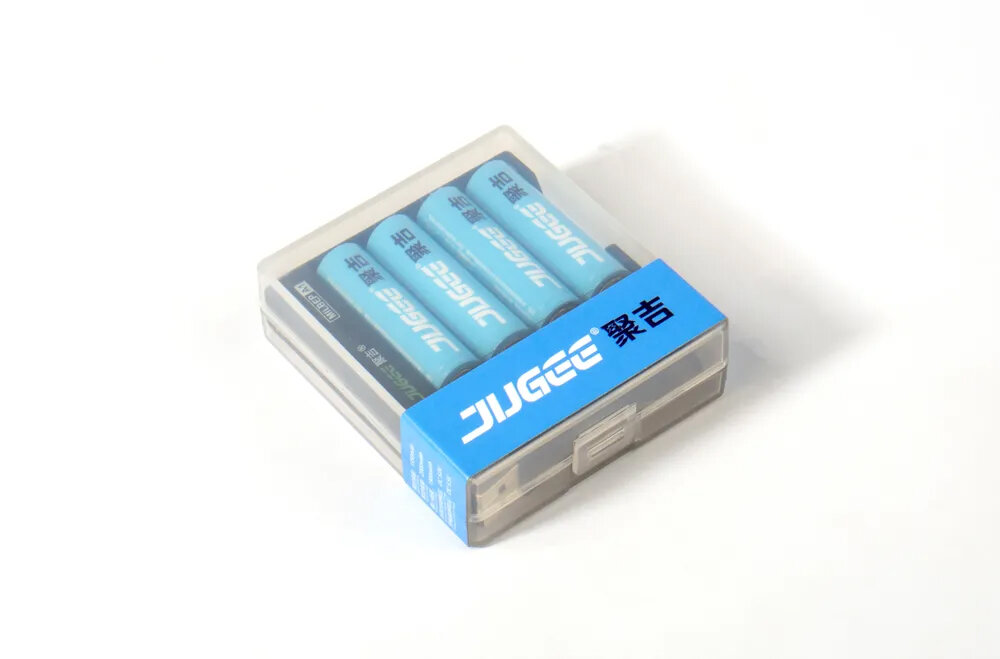 Аккумуляторы АА 1350mAh с зарядным устройством (комплект 4 штуки) — фото 1