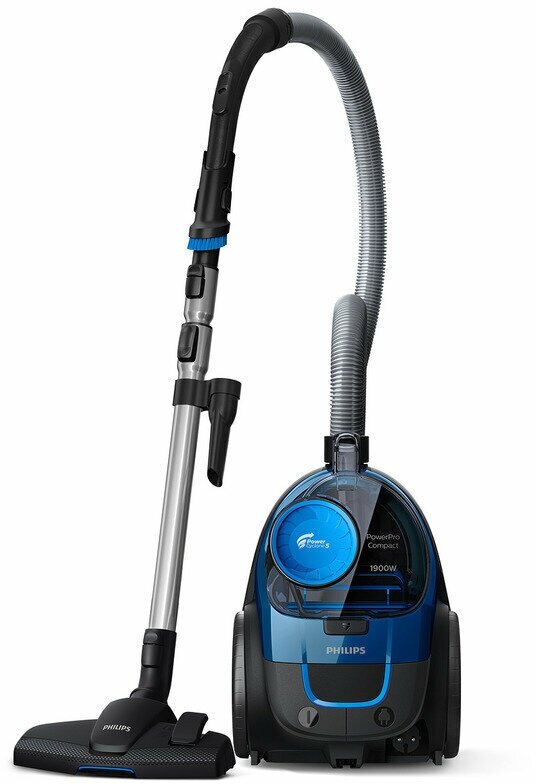 Пылесос Philips FC9352/01 PowerPro Compact, королевский синий — фото 1