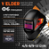 Маска сварочная WELDER PRO Ф6 REAL COLOR Хамелеон 93x43 мм, DIN 4...
