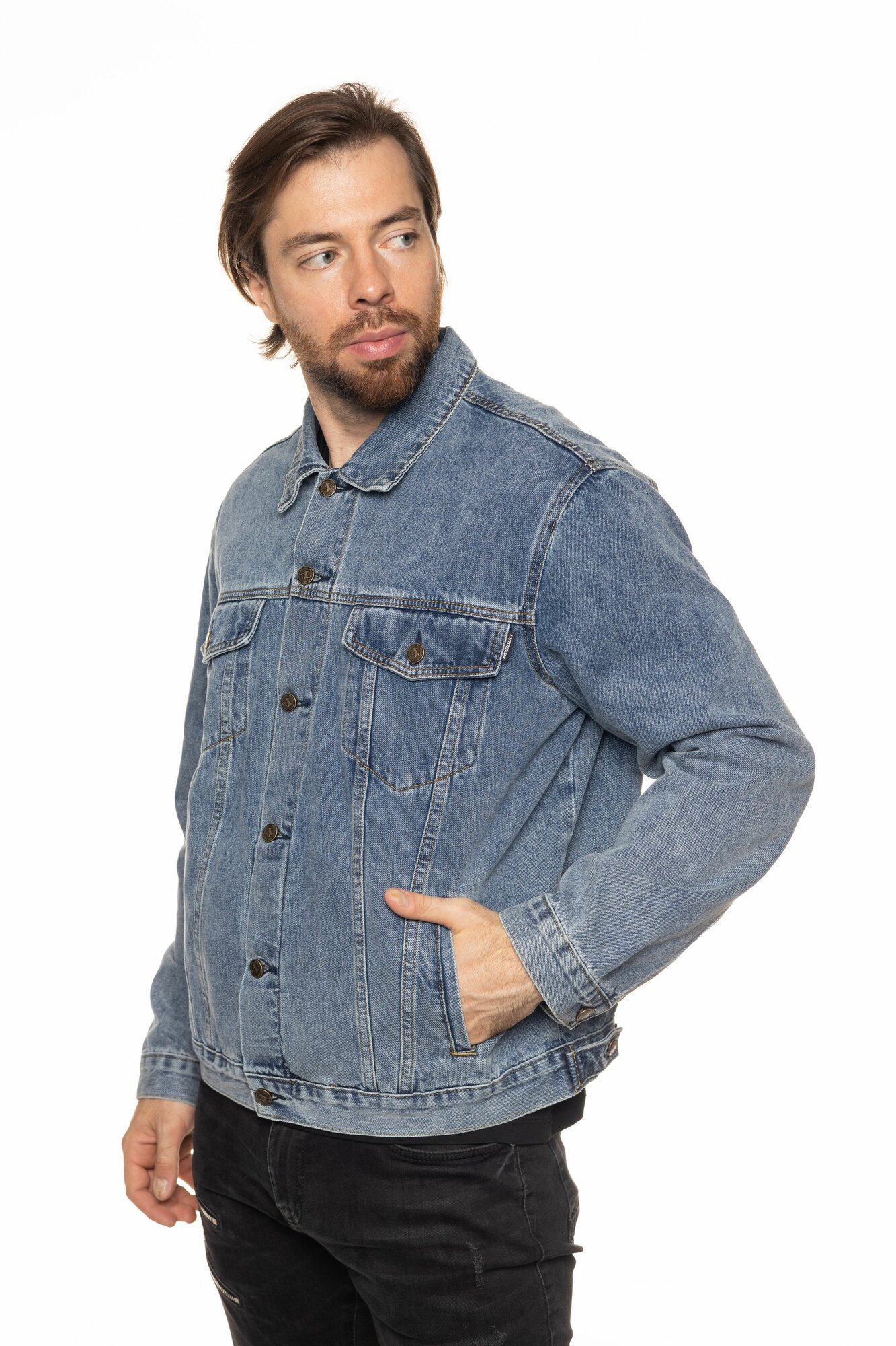 Куртка джинсовая MadBull Jeans Jacket Voyage L — фото 1