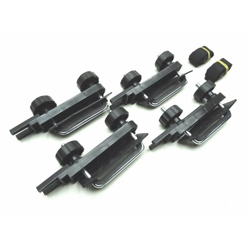 Скобы крепления к поперечинам автобокса MaxBox PRO, комплект 4 шт