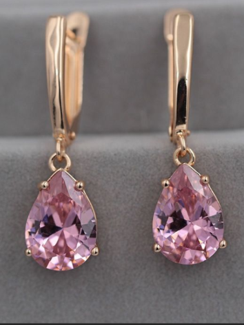 Серьги XUPING JEWELRY, искусственный камень
