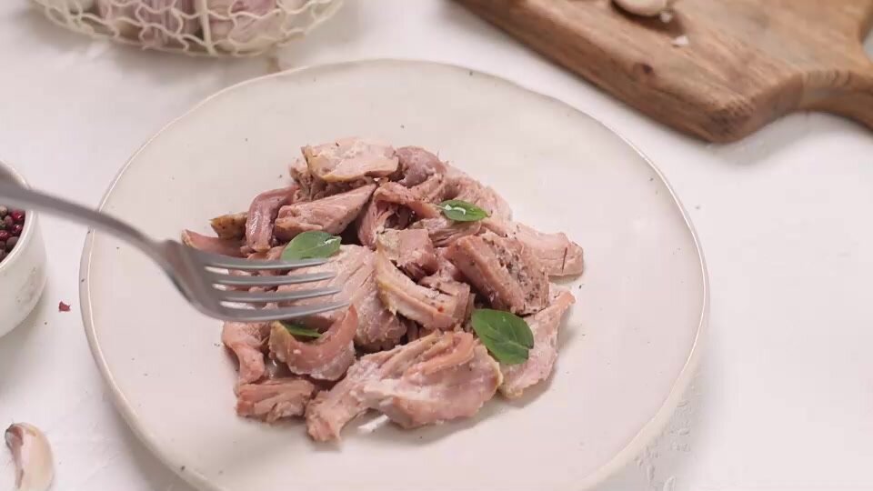Свиная тушёнка ГОСТ, 338 гр, 15 штук, свинина тушеная, мясные консервы, курганский мясокомбинат — фото 1