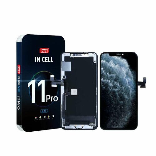 Дисплей ZY, для iPhone 11 Pro ZY In-Cell, черный, 1 шт
