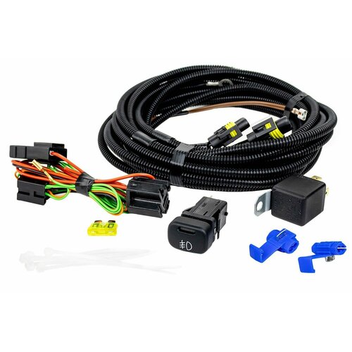 Проводка для подключения ПТФ А-Свет (кнопка с белой подсветкой) для Лада Нива Тревел