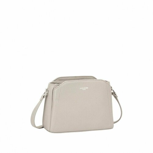 Сумка кросс-боди DAVID JONES фактура зернистая серый 3738₽