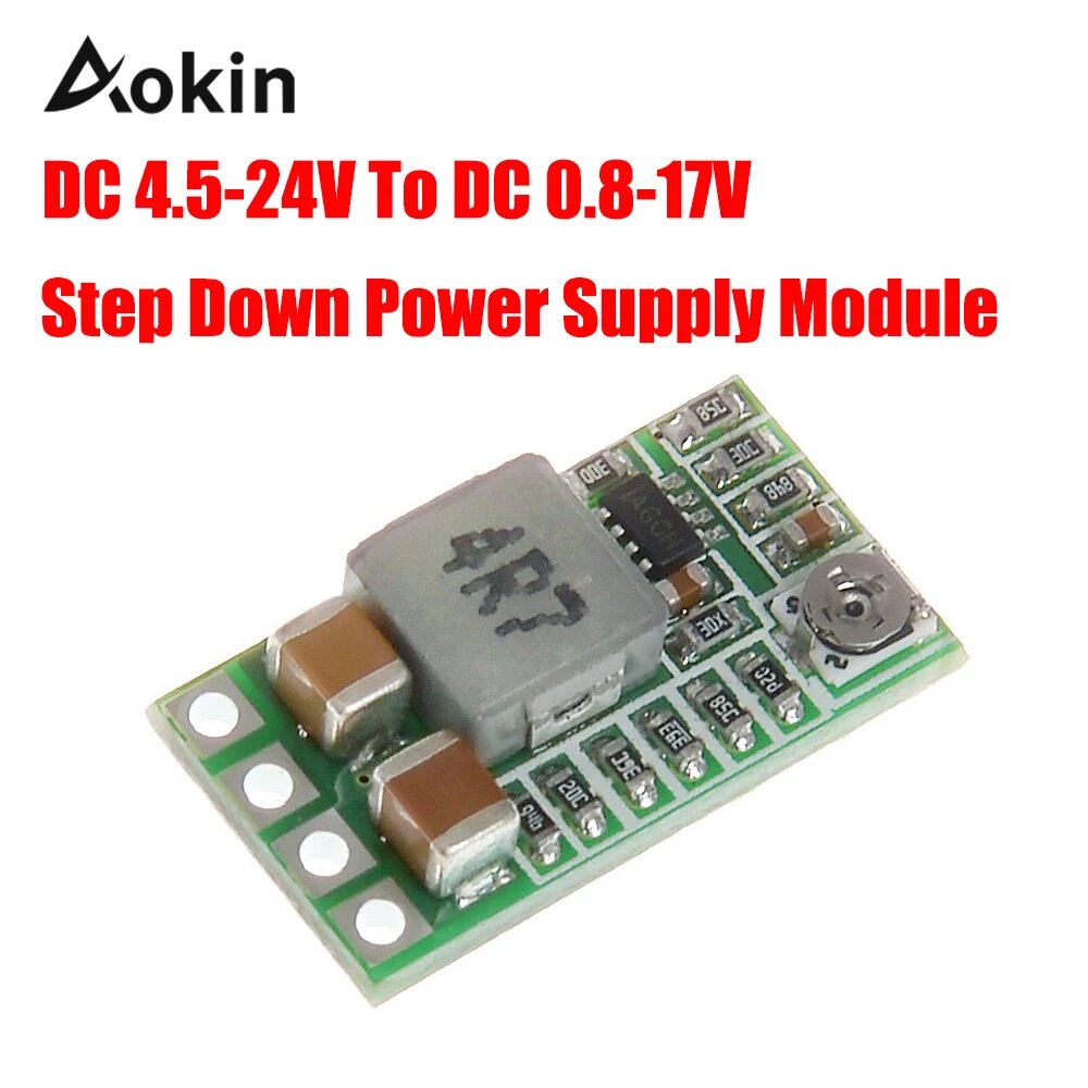 Мини DC-DC понижающий модуль питания AOKIN 2596 3A