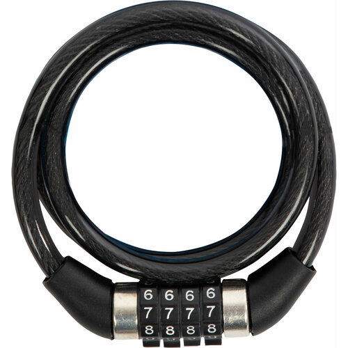 Замок велосипедный кодовый Park 120см, 8мм, перекодируемый