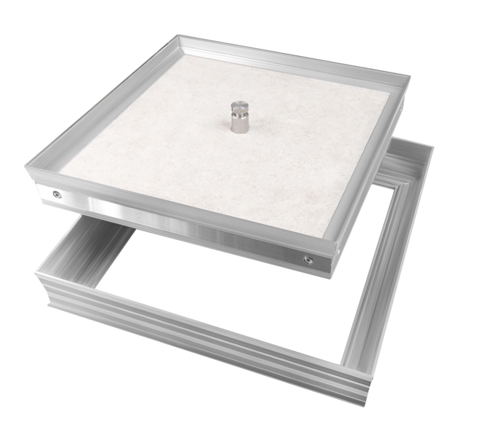 Люк напольный Лидер 600х900 для ревизии заполняемый под плитку