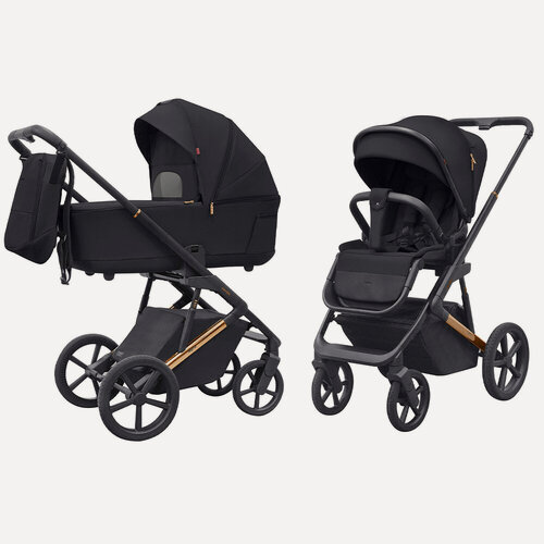 Изображение товара Коляска 2 в 1 CARRELLO Sigma CRL-6523, Iridium Black, универсальная, для детей 0-3 лет
