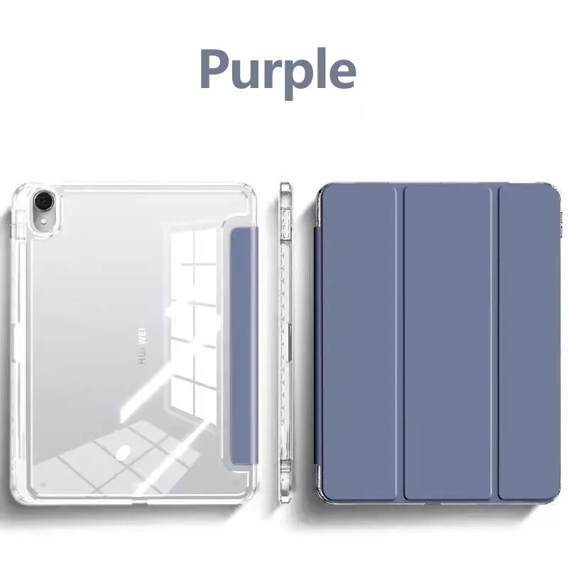 Прозрачный силиконовый чехол для Huawei MatePad SE 11, purple, 11.5 PaperMatte