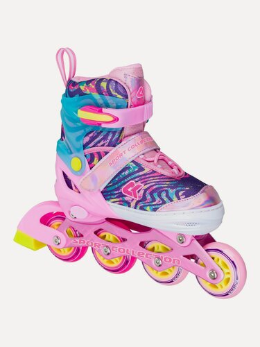 Изображение товара Раздвижные роликовые коньки Alpha Caprice Ck-sk-a310-1 Pink, размер M (33-36)