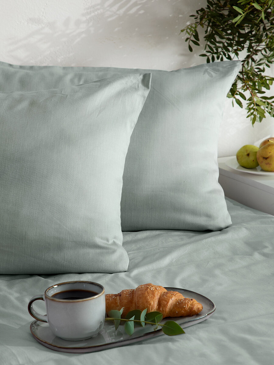 Cozy Home Комплект наволочек поплин 50х70 (2 шт.) Mist Green