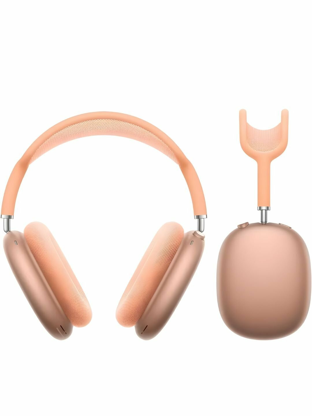 Беспроводные наушники Air Pods Max, в 6 разных цветах, Пудровый