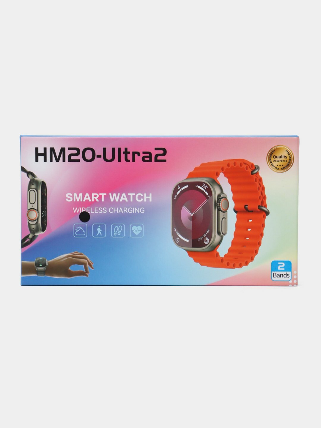 Умные часы Smart Watch 10 серии, для Android и iPhone+ ремешок в подарок, Белый — фото 1