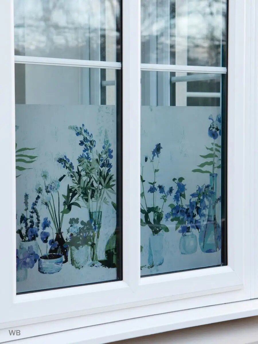 Пленка статическая на окно 45см х 1.5м