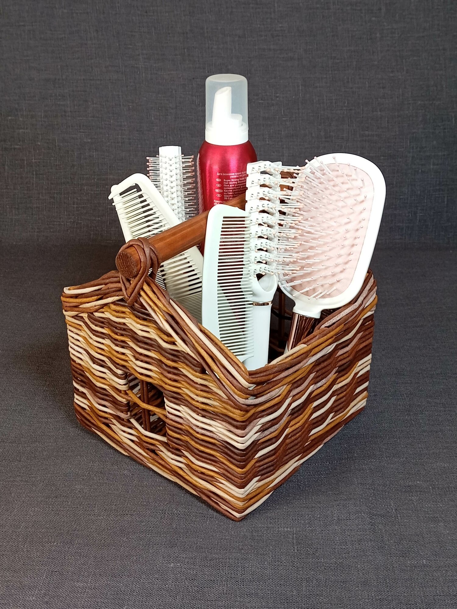 Плетеная корзина 