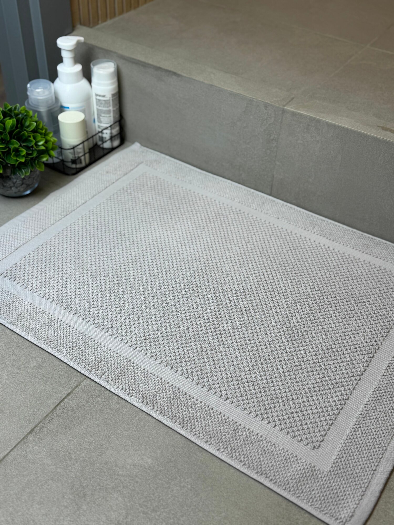 Коврик для ванной (50х70см) Хлопок — фото 1