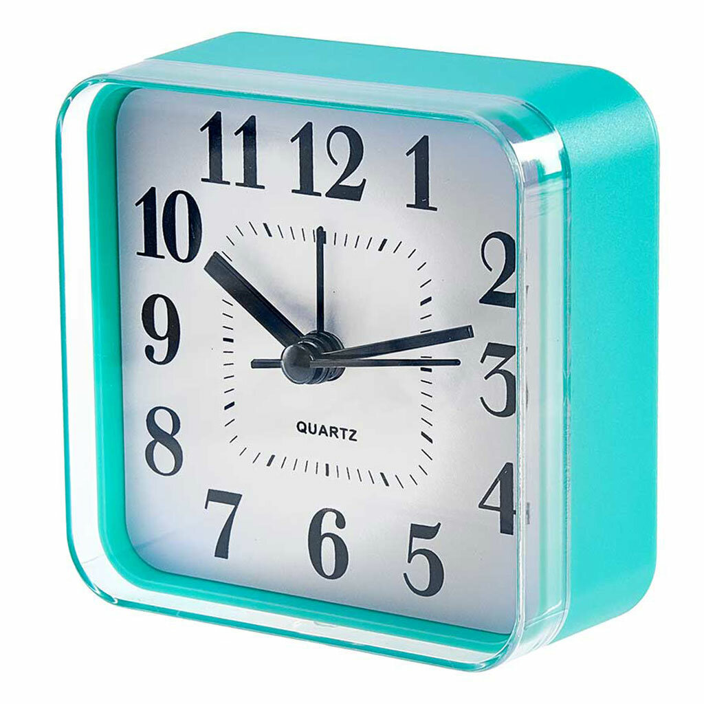 Будильник механический Delta DT8-0020 плавный ход секундной стрелки