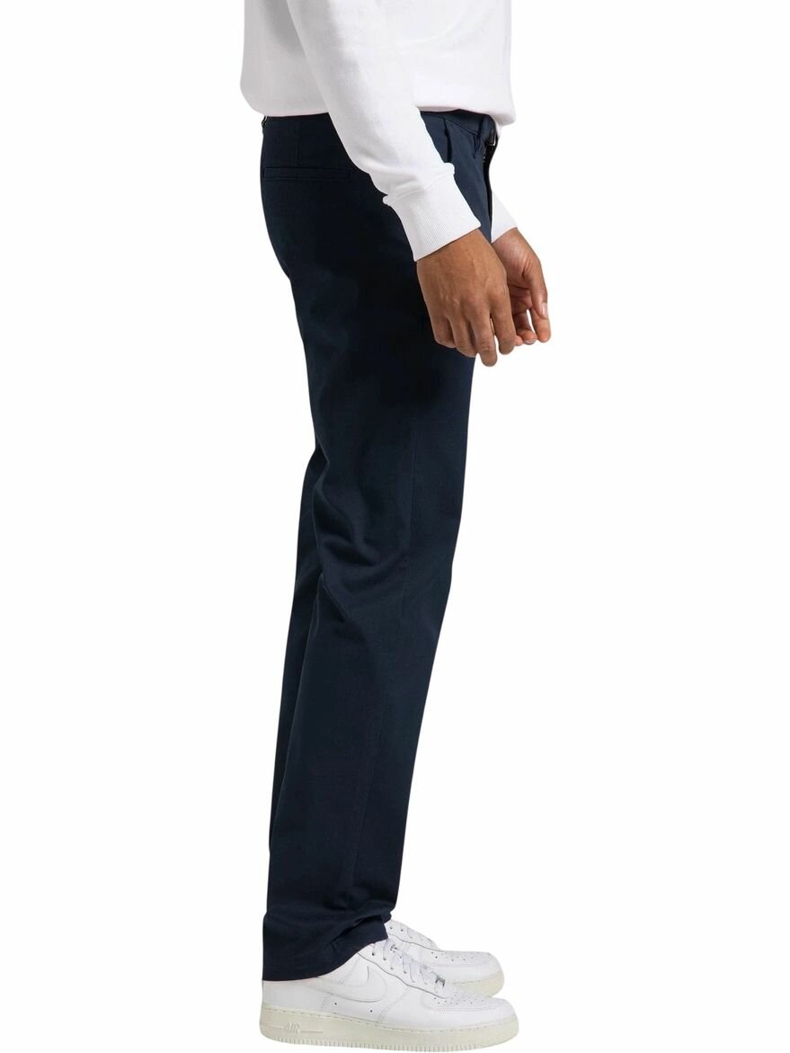 Брюки чинос Lee Men Regular Chino Pants, размер 34/32, синий — фото 1