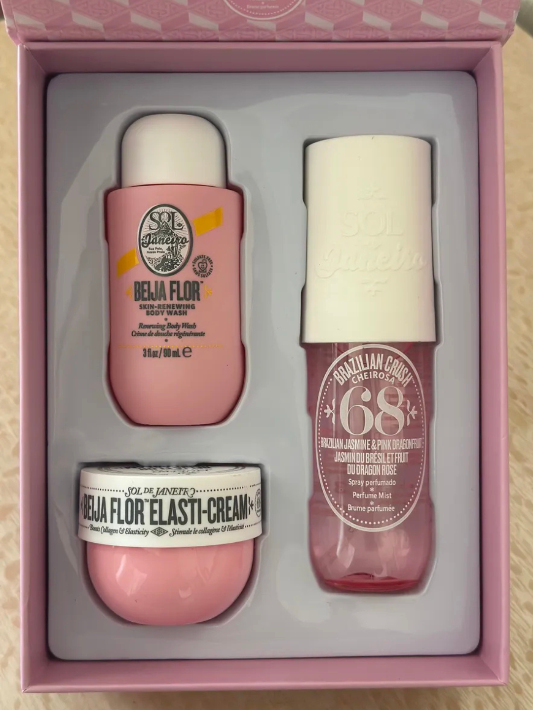 Подарочный набор Sol de Janeiro "Cheirosa 68", для ухода за телом, 3 предмета — фото 1