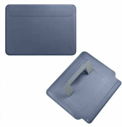 Чехол для ноутбука с подставкой WiWU Skin Pro Portable Stand Sleeve для MacBook Pro 14.2 inch - Синий