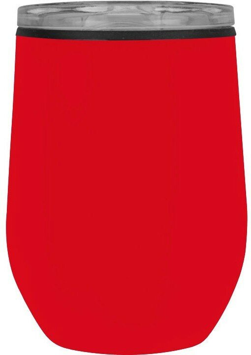 Термокружка Pot 330мл, красный - фотография № 3