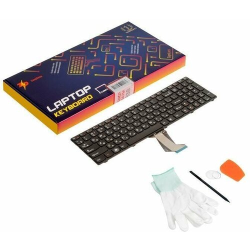 Клавиатура для Lenovo IdeaPad G580 G585 Z580 Z585 Z780 25-201846 25201827 Black black frame гор Enter 1650₽