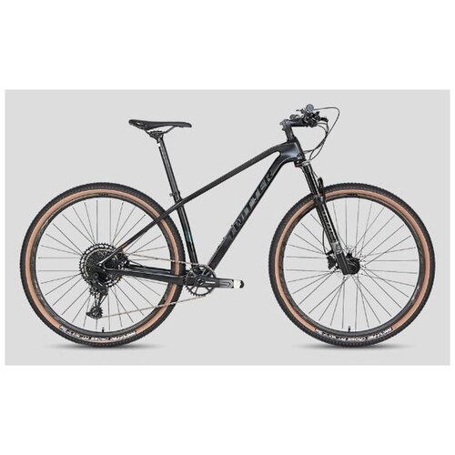 фото Велосипед twitter warriorpro m6100-12s 29 (2022) горный карбоновый 19 рама темно-серый