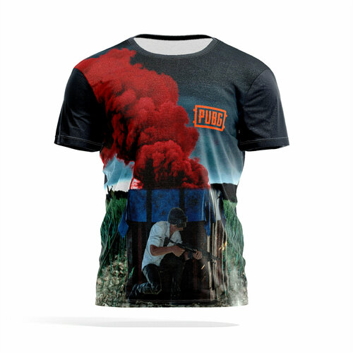 фото Футболка panin brand, размер xxl, серый, черный