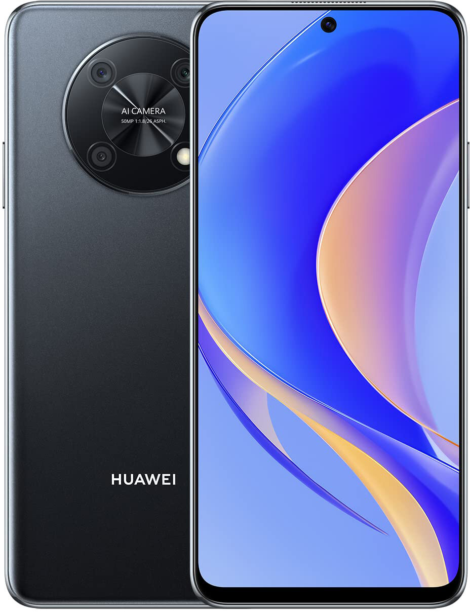 Смартфон HUAWEI Nova Y90 4/128 ГБ Global, Dual nano SIM, полночный черный