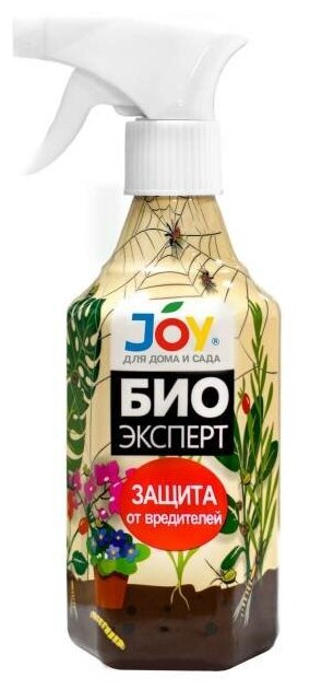 СЗР БИОэксперт от вредителей JOY 400мл. (20шт/кор) - фотография № 4