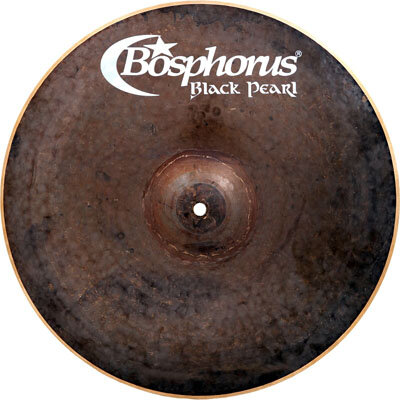 Cymbal Bosphorus Black Pearl Crash BP16C - Crash 16 inch Black Pearl series cymbal is very thin and designed for jazz