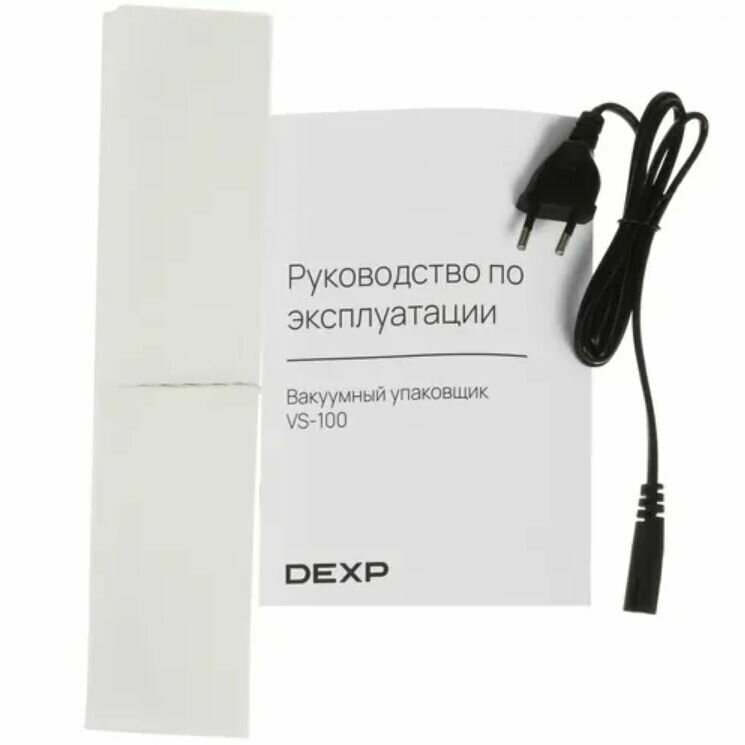 Вакуумный упаковщик, вакуумный упаковщик для продуктов, DEXP VS-100 - фотография № 4