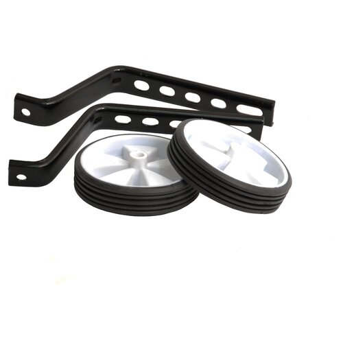 фото Колеса 00-170401 детские на 12-20 с крепежом балансирные пластиковые 107мм белые no brand