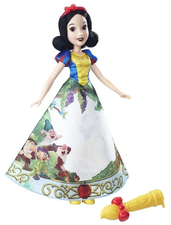 Кукла Disney Princess Золушка в юбке с проявляющемся принтом 28 см Hasbro - фото №18