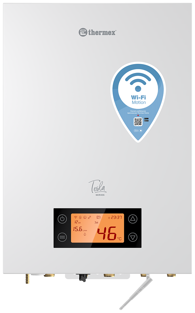 Двухконтурный настенный котел THERMEX Tesla 12-24 Wi-Fi