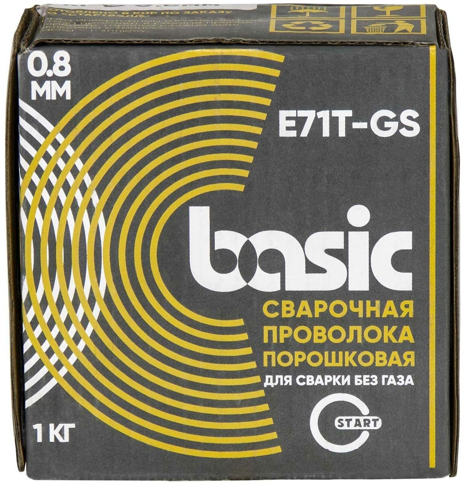 Порошковая сварочная проволока Basic E71T-GS д.0,8 (1 кг) - фотография № 3