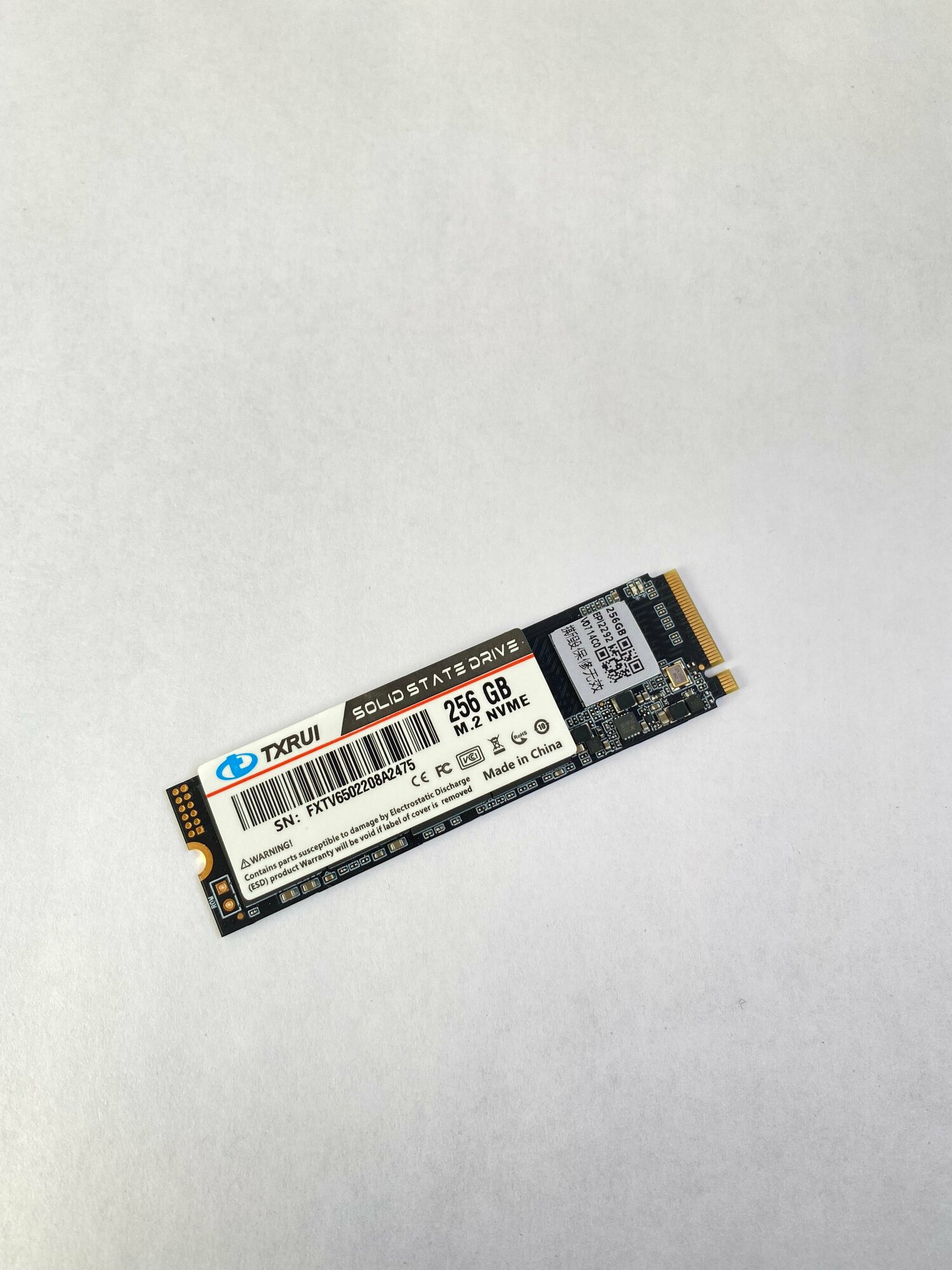 SSD Накопитель TXRUI M.2 NVME 256Gb