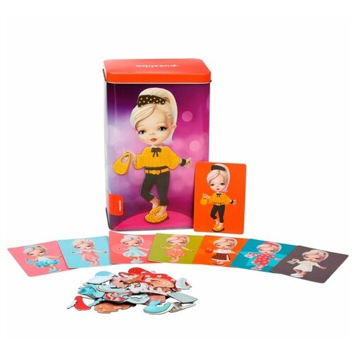 Puzzlika Магнитные пазлы-игра Куклы-2, 20 деталей 14293 пазлы puzzlika магнитные пазлы игра куклы 2 20 деталей