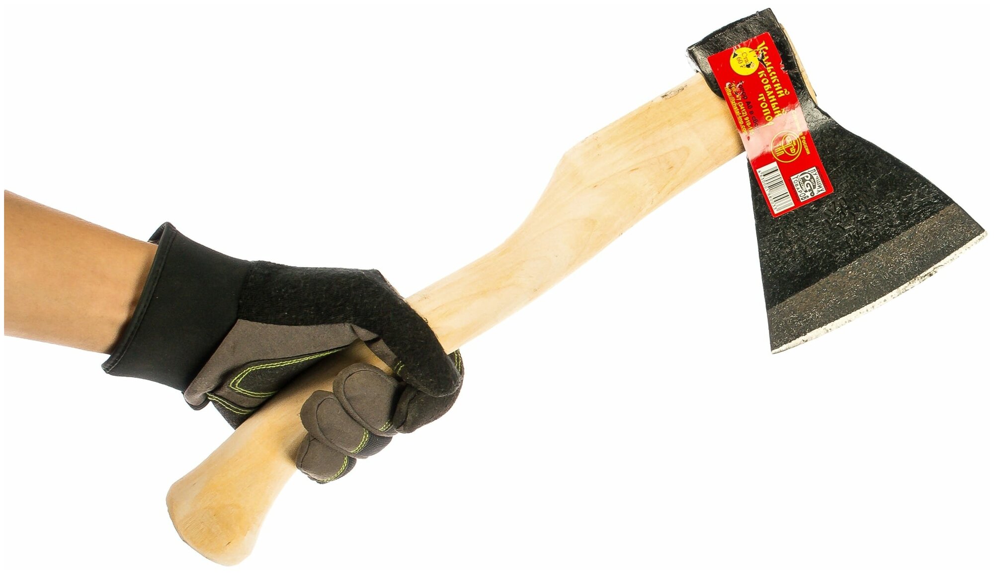 Ижсталь-ТНП А0 870 г топор кованый, деревянная рукоятка - фотография № 18