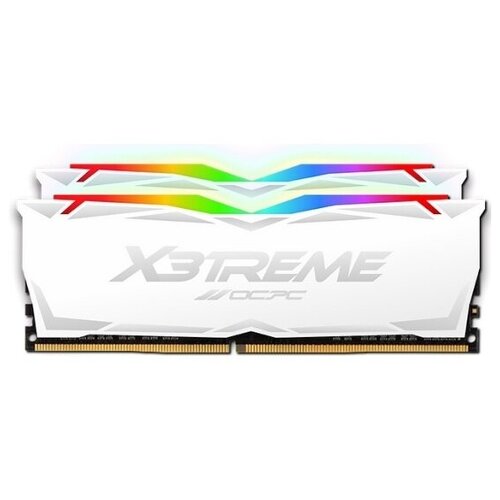 Оперативная память 32Gb 16Gbx2 OCPC X3 RGB MMX3A2K32GD436C18W DDR4 DIMM RGB CL18 3600Mhz WHITE 1091100₽