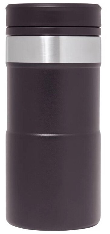 Термокружка Stanley Classic Neverleak (0,25 литра), черная - фотография № 7