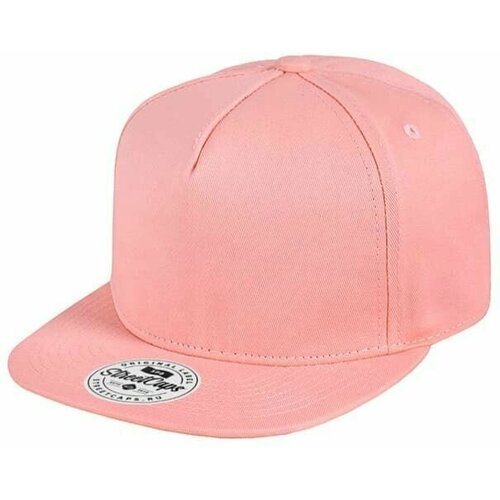Бейсболка Street caps, размер 56/60, розовый one piece cotton cap for men women gorras snapback caps baseball caps casquette dad hat