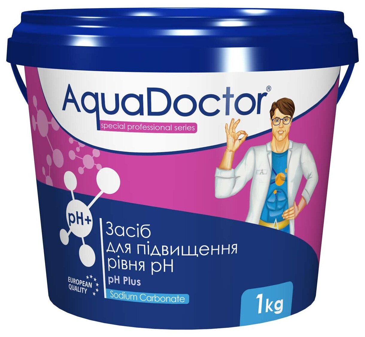 AquaDoctor pH Plus (средстов для повышения уровня ph) 1 кг - фотография № 1