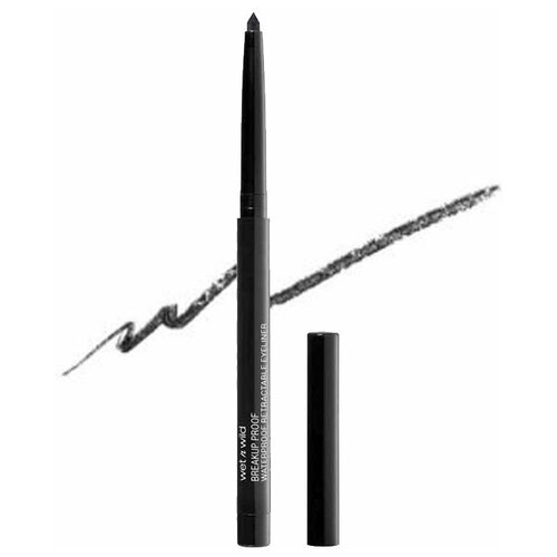 Wet n Wild Подводка для глаз Megalast Retractable Eyeliner, оттенок blackest black водостойкая подводка для глаз wet n wild megalast retractable eyeliner 0 23 гр