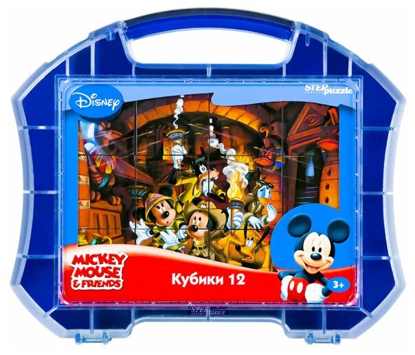 Развивающая игрушка Step puzzle Disney Микки Маус 87101