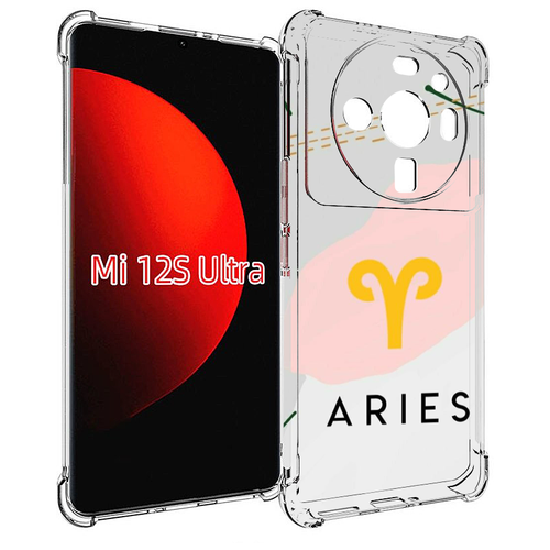 Чехол MyPads знак зодиака овен 7 для Xiaomi 12S Ultra задняя-панель-накладка-бампер