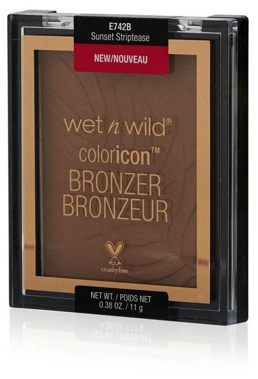 Wet n Wild Color Icon Bronzer Товар Бронзирующая пудра для лица sunset striptease, 11 gr Markwins Beauty Products CN - фото №2