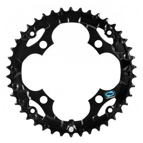 Передняя звезда SHIMANO Y1KN98050 черный звезда передняя shimano dura ace fc r9100 42t для 54 42 55 42t